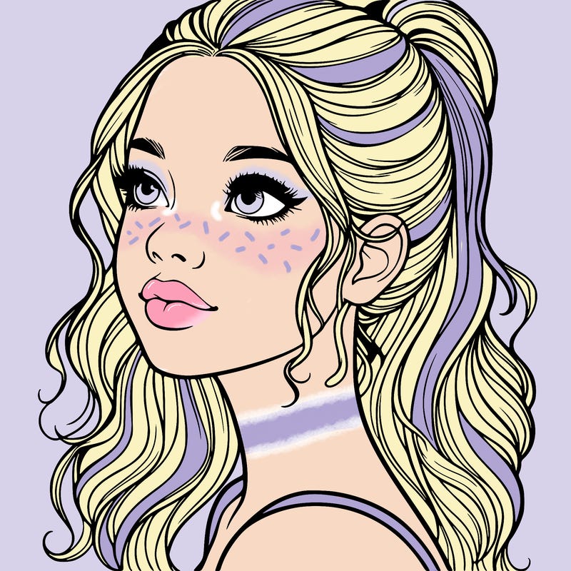 beautiful realistic girl