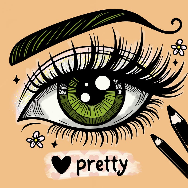 pretty eye