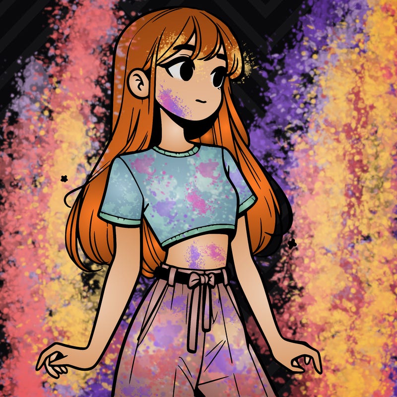 girl in a cute crop top