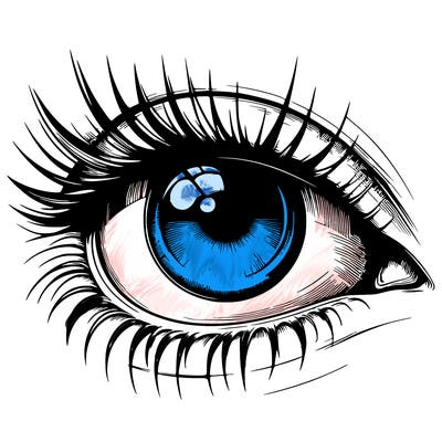 realistic eye