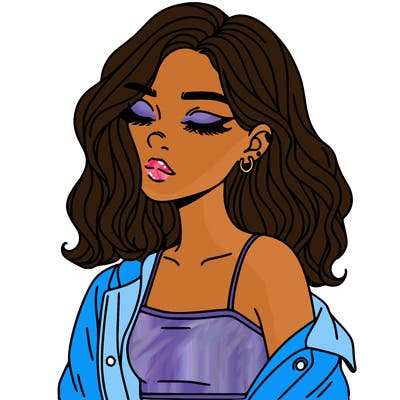 asthetic girl