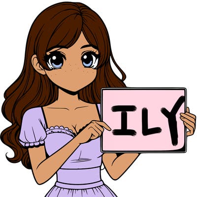 realistic pretty girl holding blank sign