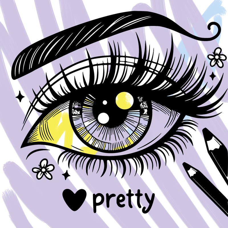 pretty eye