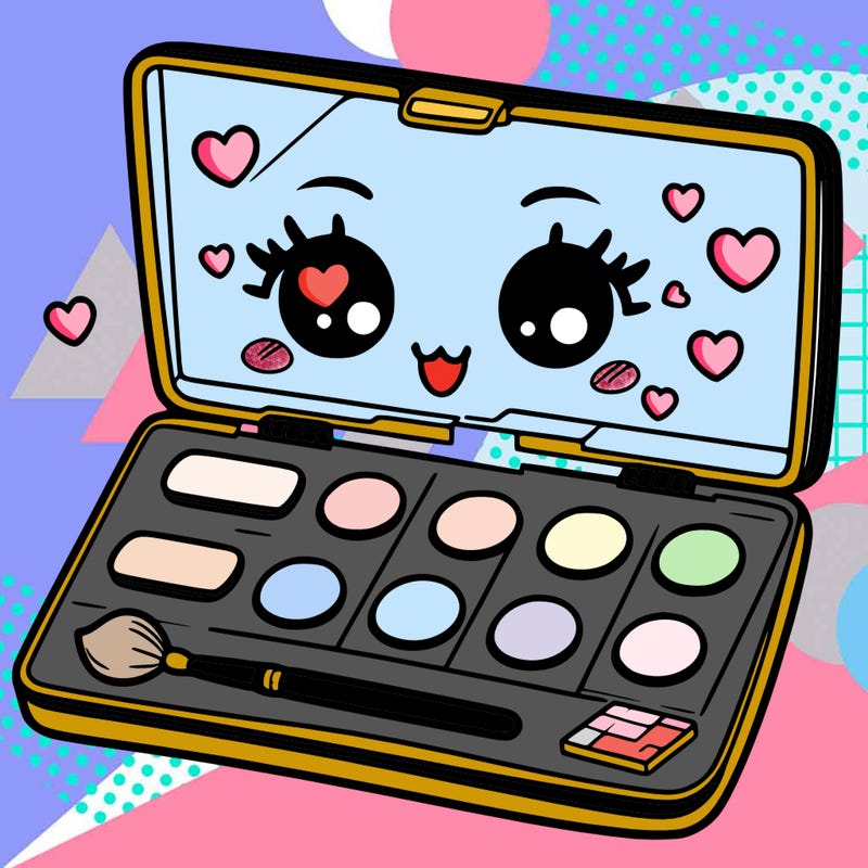 makeup pallet