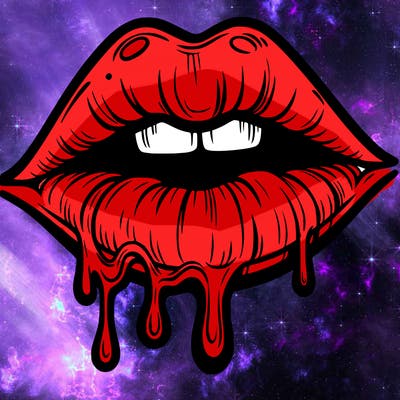 lips that look realistic and drip