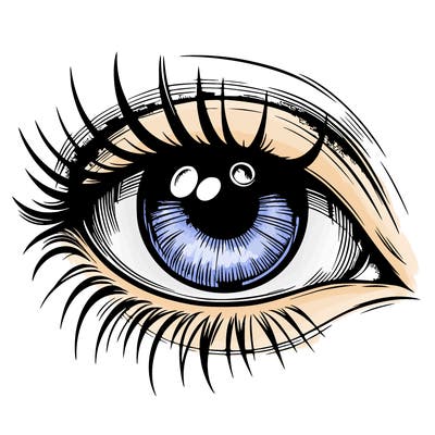 realistic eye