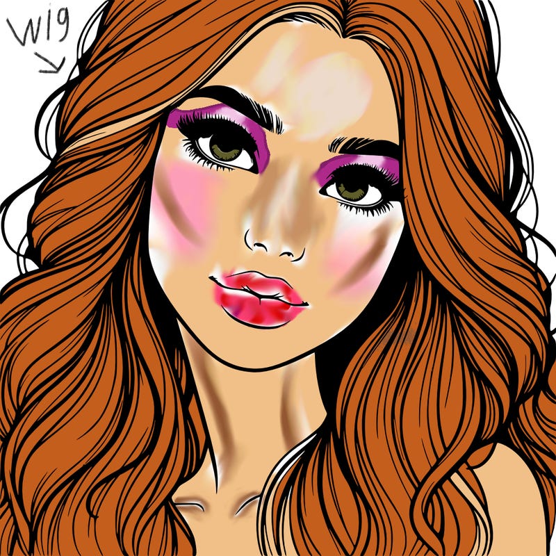 beautiful realistic girl