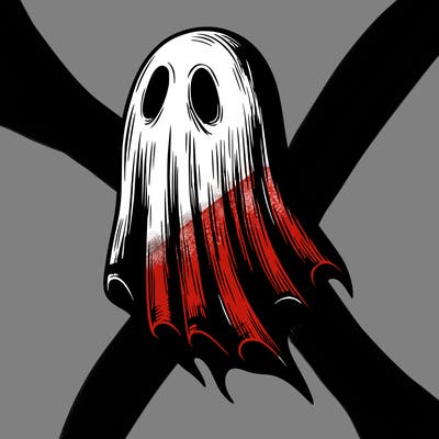 realistic creepy ghost