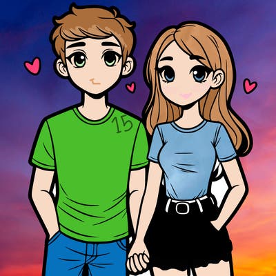 boyfriend and girlfriend