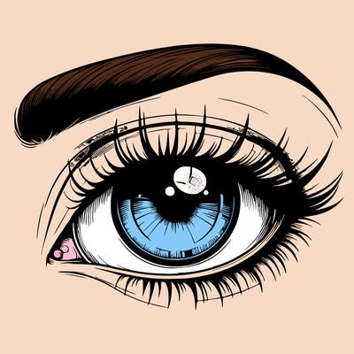 realistic eye