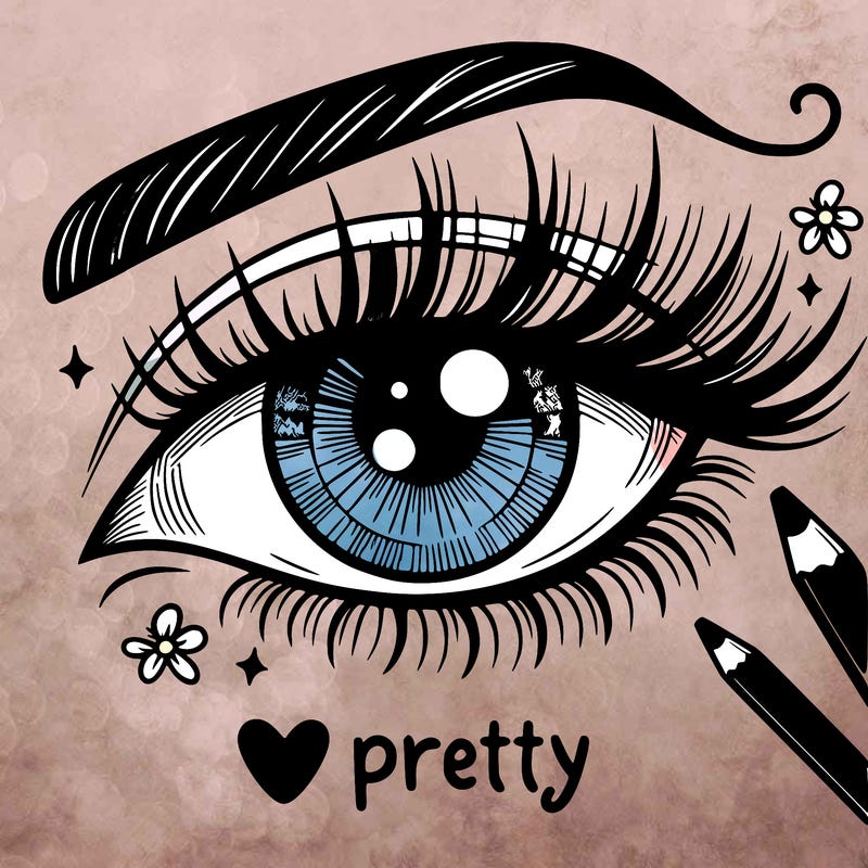 pretty eye