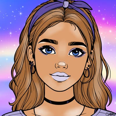 realistic teenage girl