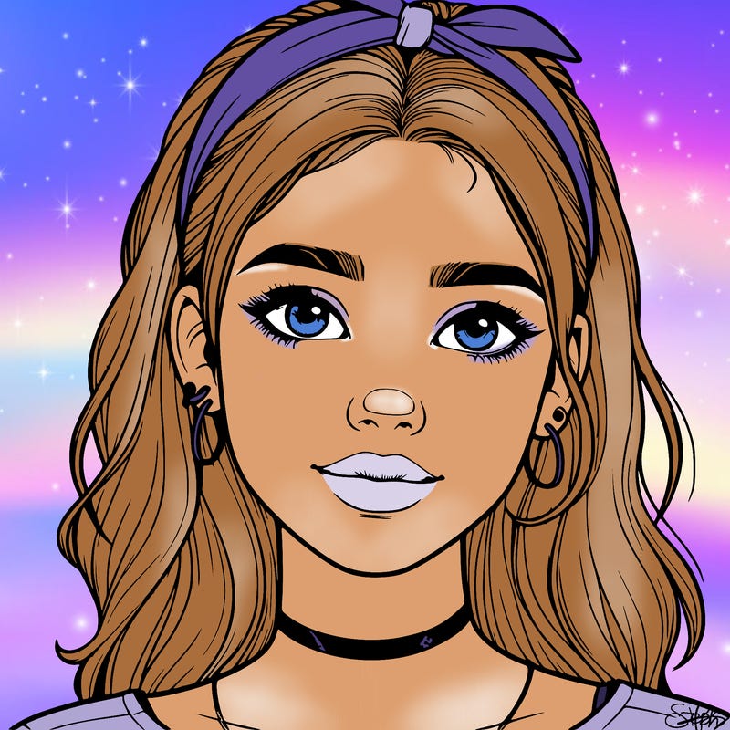 realistic teenage girl