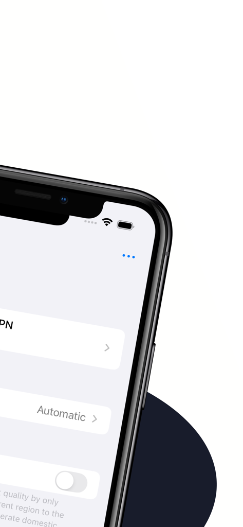 Potatso app interface on iPhone featuring proxy and smart routing settings