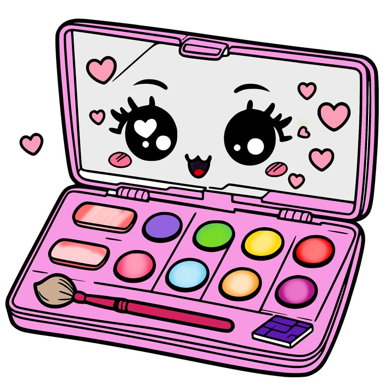 makeup pallet