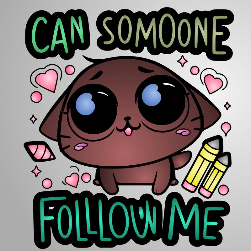 can someone please follow me?