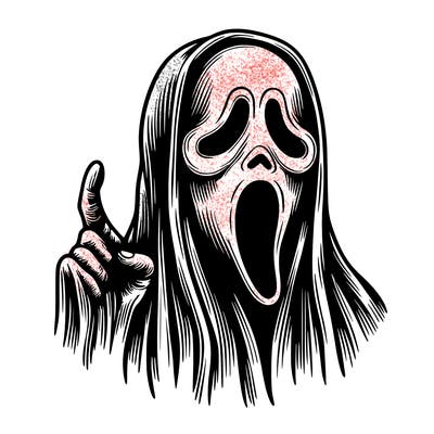 realistic ghostface horror