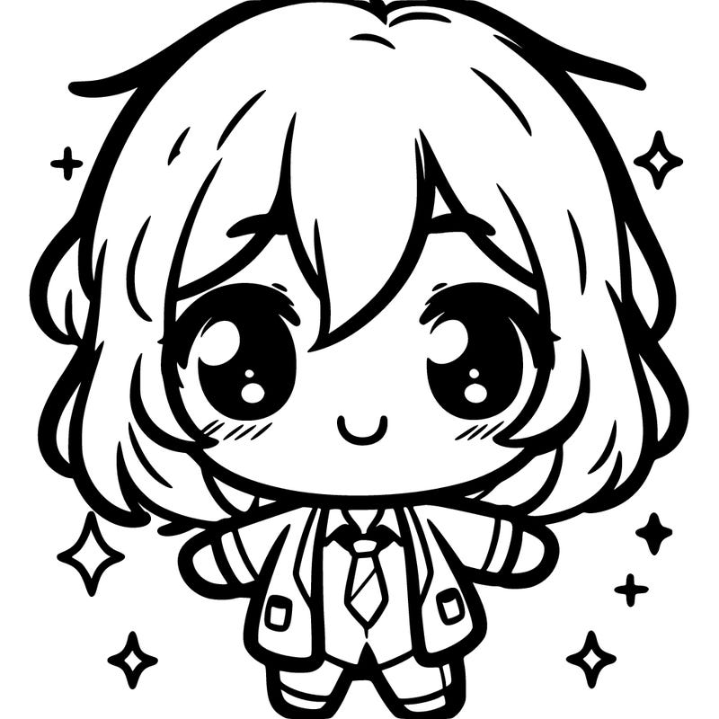 chibi cute person