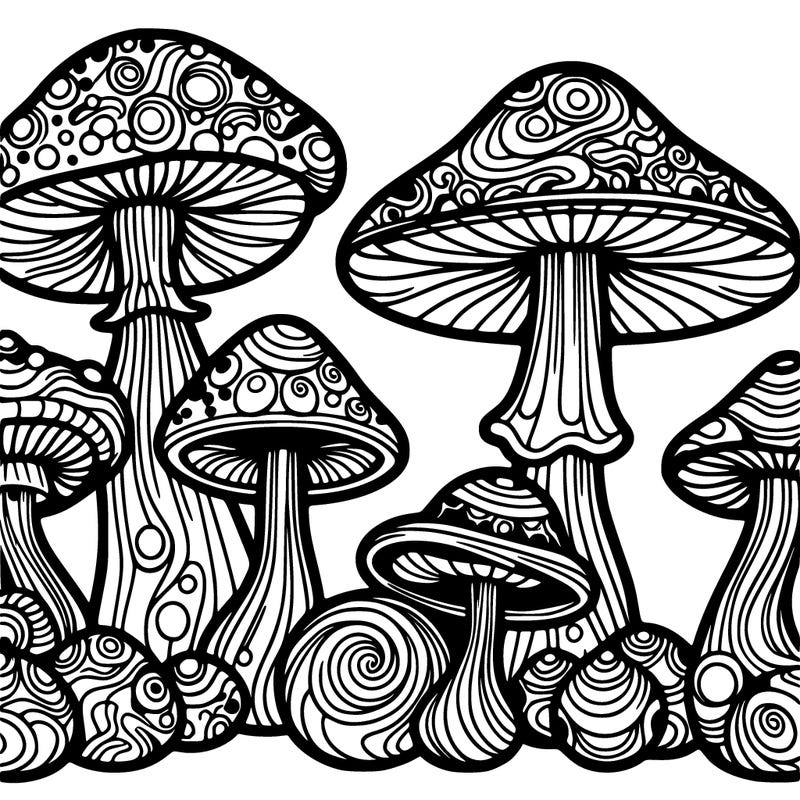 trippy mushrooms
