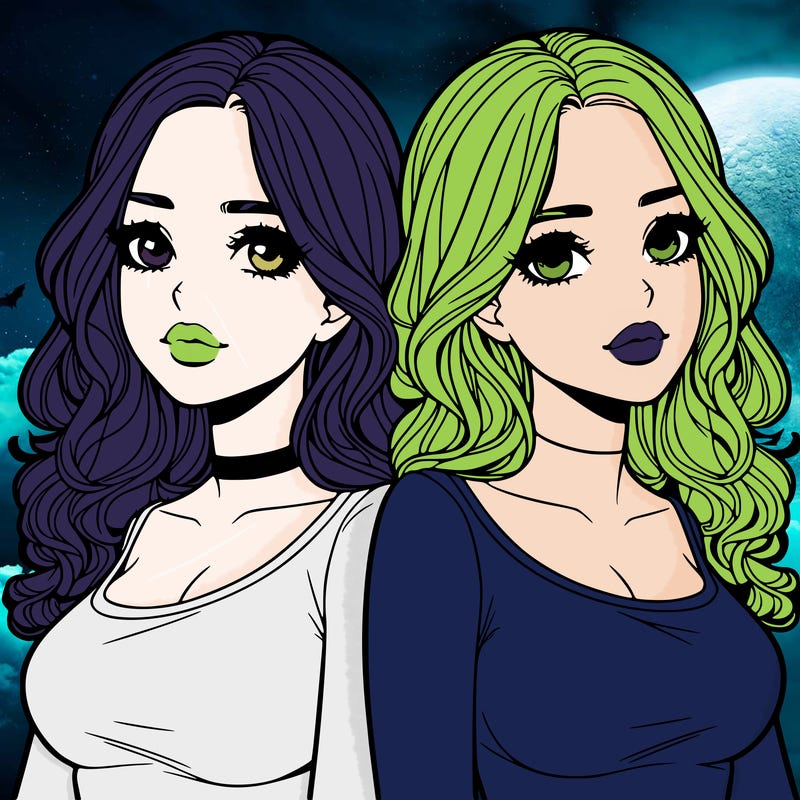 realistic twin sisters