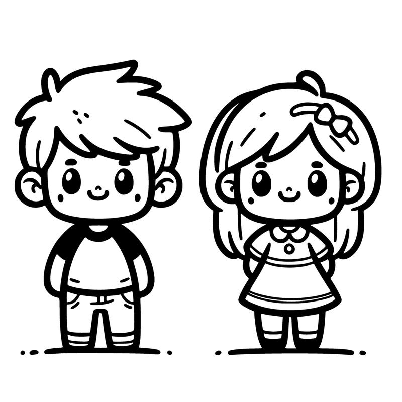 boy and girl