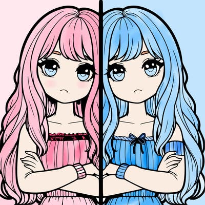 realistic girls split