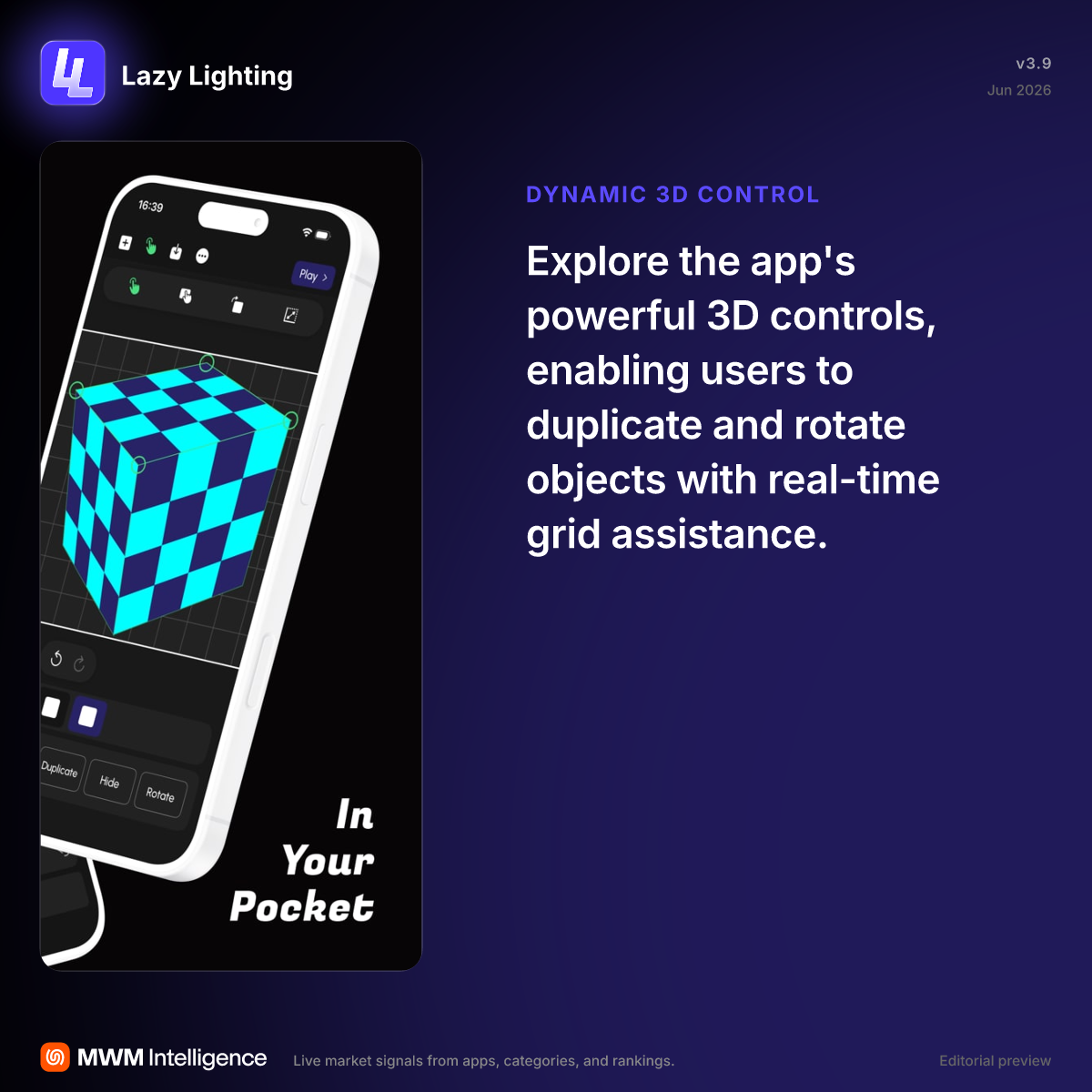 Lazy Lighting - Graphics & Design App | MWM