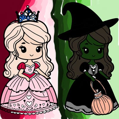 princess as a witch