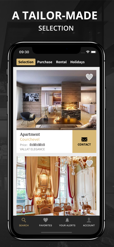 Le Figaro Properties - A selection of luxury apartments and villas for sale on the Le Figaro Properties mobile app