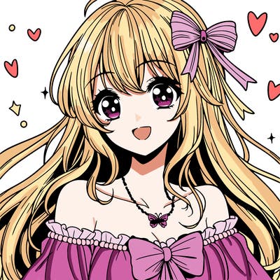 girl  beautiful manga