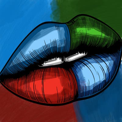 realistic lips
