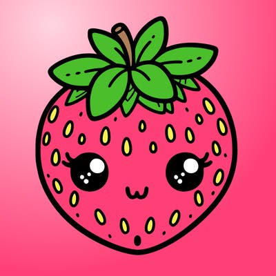 cute strawberry