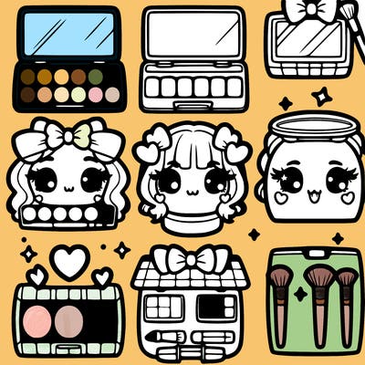 cute makeup palettes