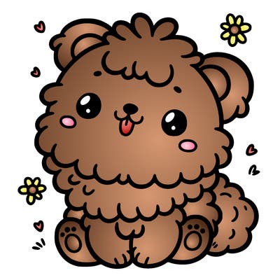 cute fluffy bear