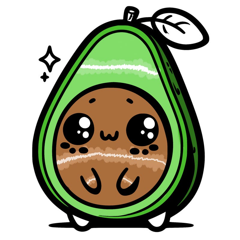 cute avocado