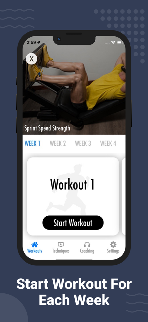 Sprinters Speed Training - Sports App | MWM