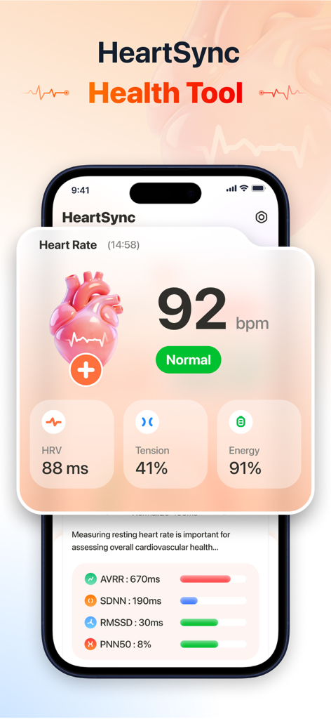 HeartSync: Heart Rate Monitor - Health & Fitness App | MWM