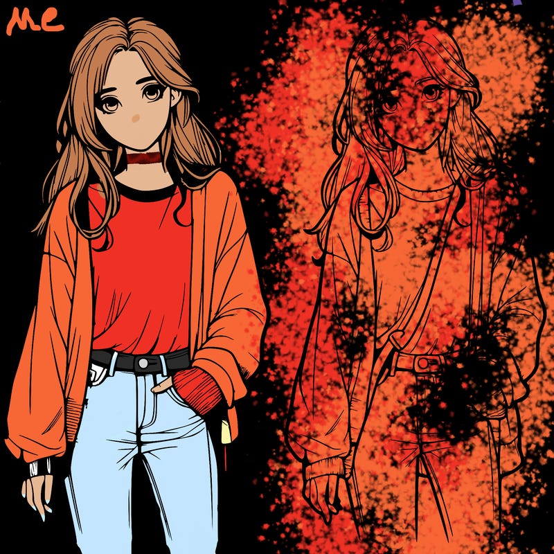 realistic teenage girl