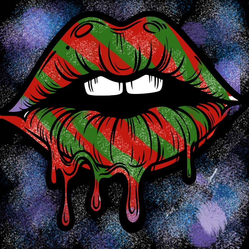 lips that look realistic and drip