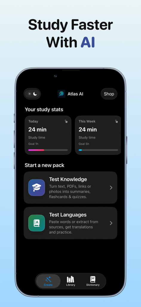 Atlas AI: Study Flashcards - Education App | MWM