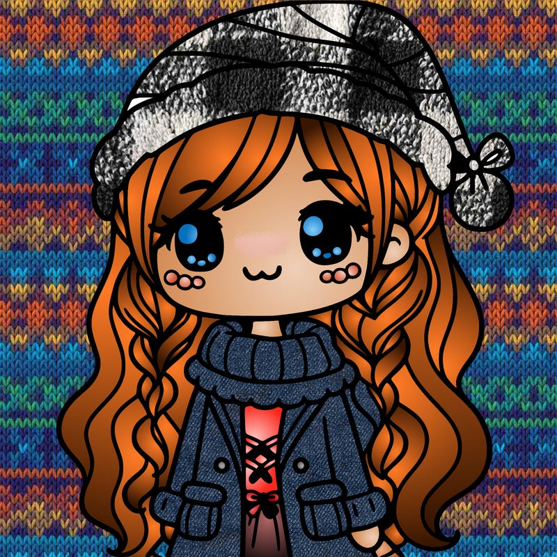 cute christmas teen girl