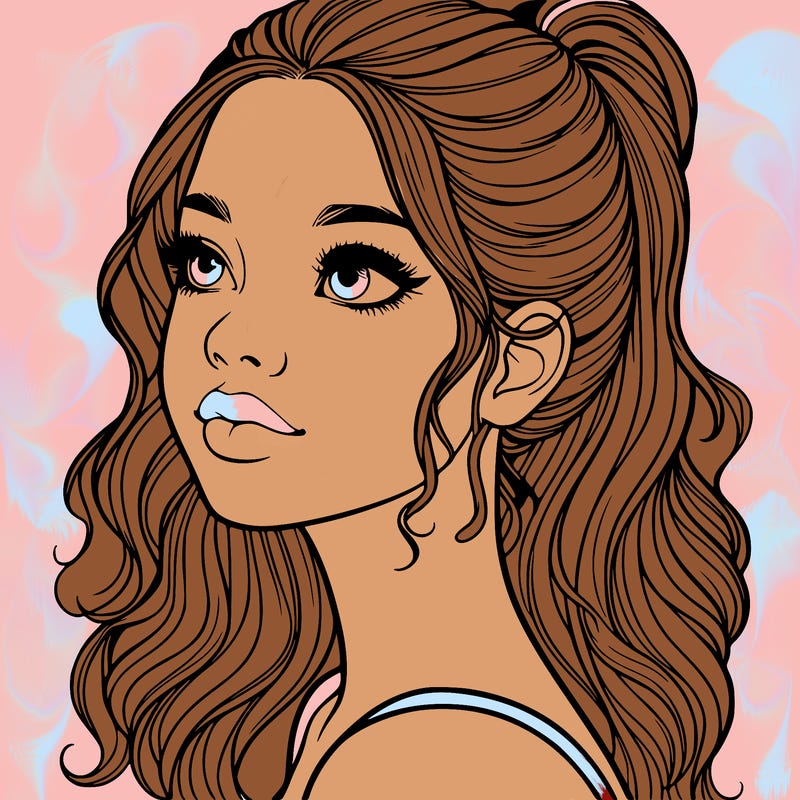 beautiful realistic girl