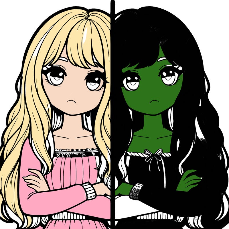 realistic girls split