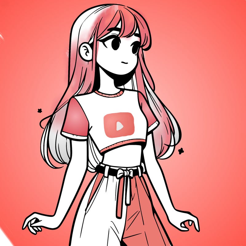 girl in a cute crop top