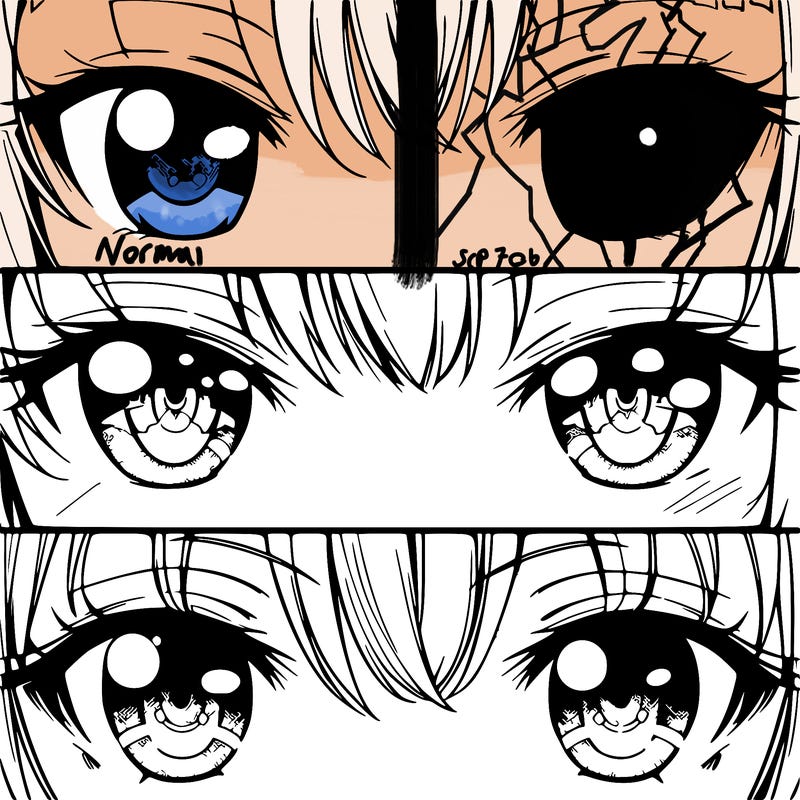 anime eyes