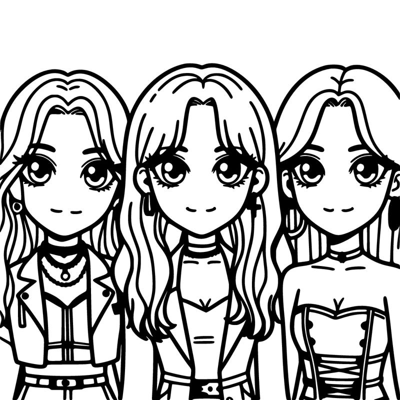 zoey,rumi,and mira from k-pop