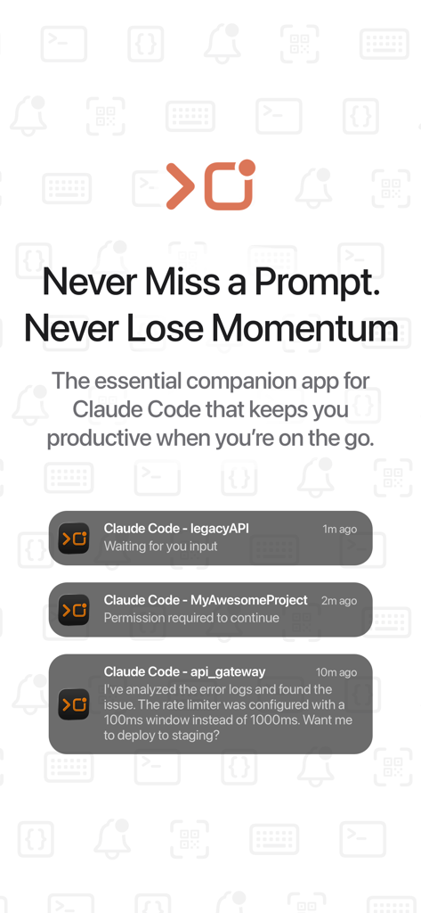 Claude Code Notifier Companion - Developer Tools App | MWM