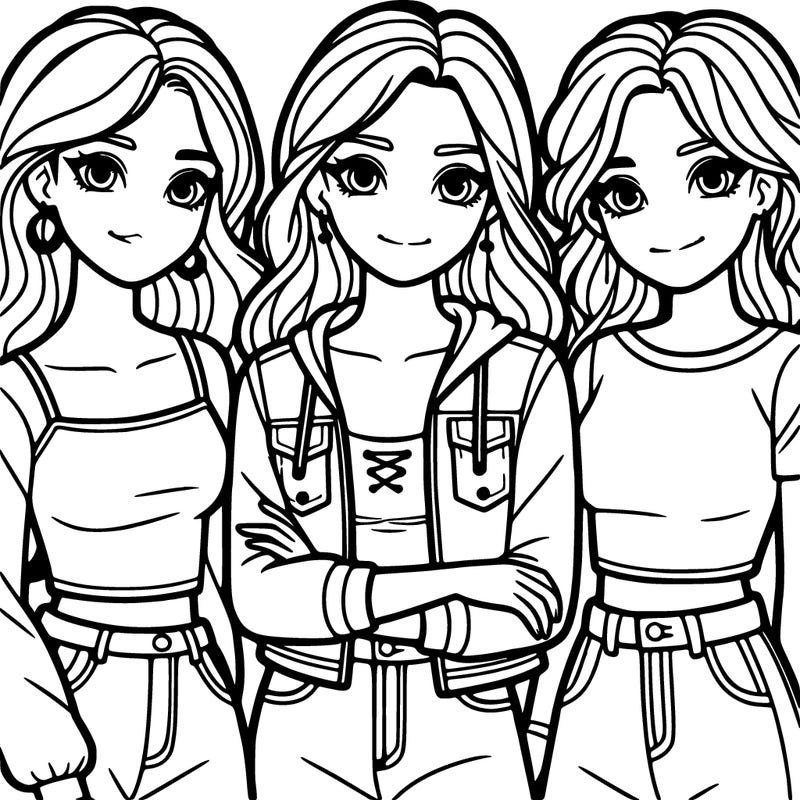 3 teens that are girls