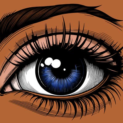 realistic eye