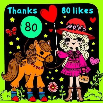 thanks for 80 likes ❤️